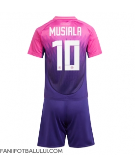 Germania Jamal Musiala #10 Echipament de Fotbal Replică European 2024 Copii Deplasare (+ Șorturi)